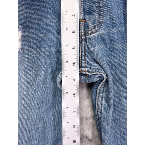Vintage Levis Jeans 28 in x 28 in Womens 501 XX Distressed Denim - Picture 4 of 8